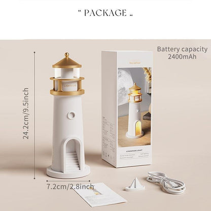 Kreatives LED-Nachtlicht „Leuchtturm“